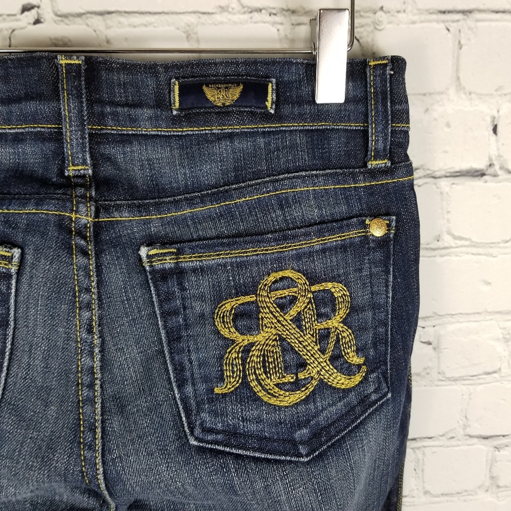 ROCK & REPUBLIC | bootcut dark wash jeans